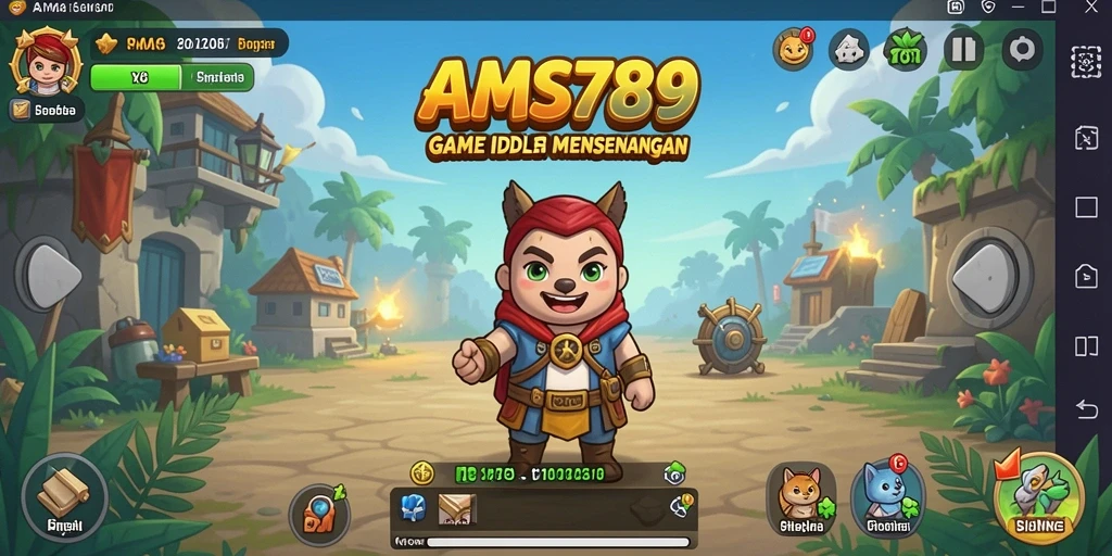 Tampilan gameplay AMS789 yang menunjukkan keseruan permainan Idle.