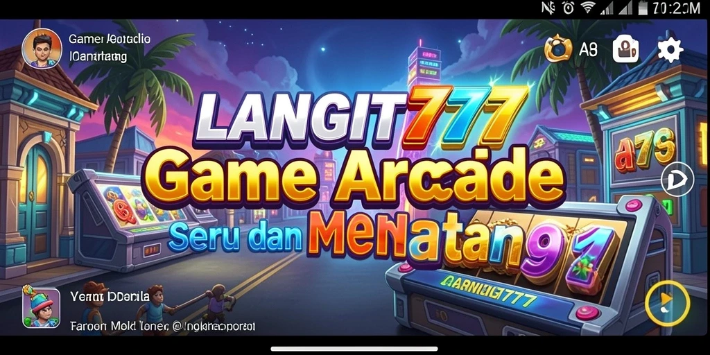 Screenshot LANGIT777 menampilkan aksi gameplay arcade yang mengasyikkan.